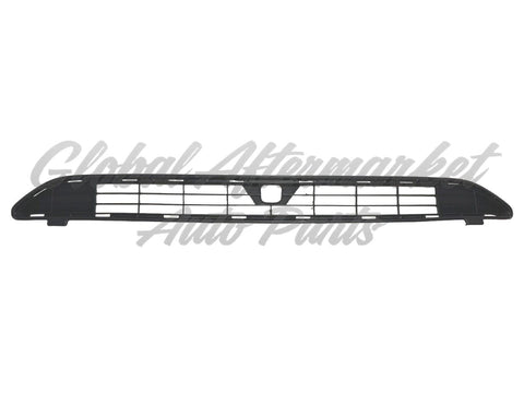 GRILLE LOWER FR CENTER BLACK TEXTURED HORIZONTAL BAR DESIGN W/CAMERA EXCLUDE SE
