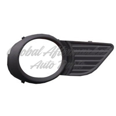 FOG LAMP BEZEL FR RH MATTE-BLACK EXCLUDE SE