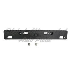 LICENSE PLATE BRACKET FR W/ MOUNTING HARDWARE USE W/O WHEEL-LIP MOULDING
