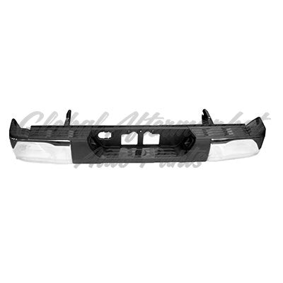 BUMPER RR ASSY W/O SENSOR HOLE CHROME