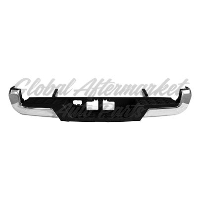 BUMPER RR ASSY W/O TOWING HOOK/SENSOR HOLE CHROME
