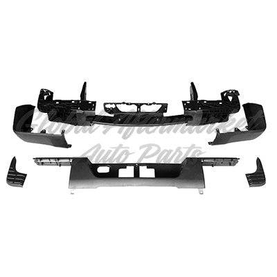 BUMPER RR MATTE DARK GRAY W/O TOWING HITCH W/O PARKING ASSIST