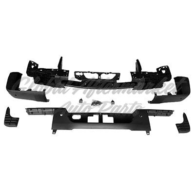 BUMPER RR MATTE DARK GRAY W/O TOWING HITCH W/PARKING ASSIST