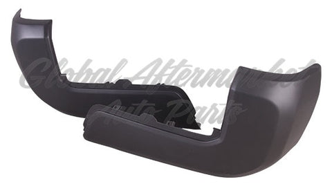 BUMPER END RR LH W/O PARKING ASSIST MATTE DARK GRAY CAPA