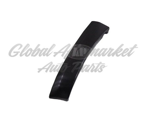 BUMPER END RR RH SMOOTH/MATTE-BLACK