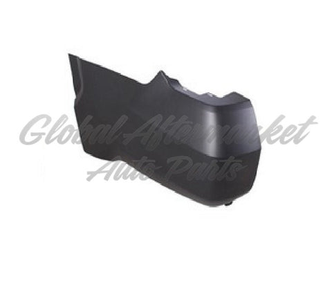 BUMPER END RR LH PRIMED W/O FLARE SLOTS W/O PARK ASSIST SENSOR CAPA