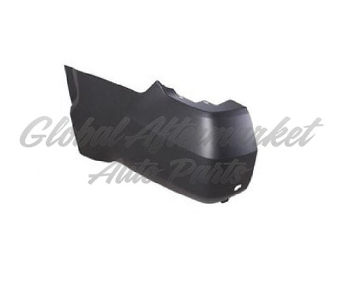 BUMPER END RR LH PRIMED W/PARK ASSIST SENSOR W/O BRACKETS/ FLARE SLOTS CAPA