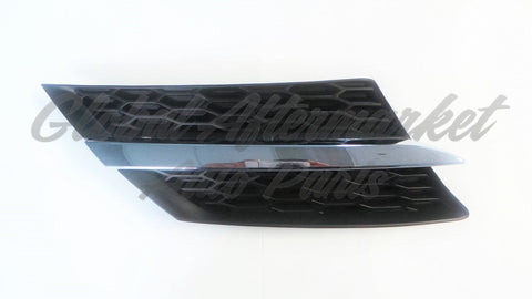 GRILLE LH W/CHROME MOULDING