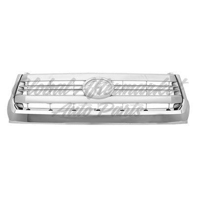GRILLE PAINTED SILVER-GRAY W/CHROME MOULDING 1794 EDITION