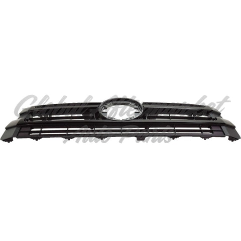 GRILLE MATTE-BLACK W/PTD BLACK BAR SE-MODEL