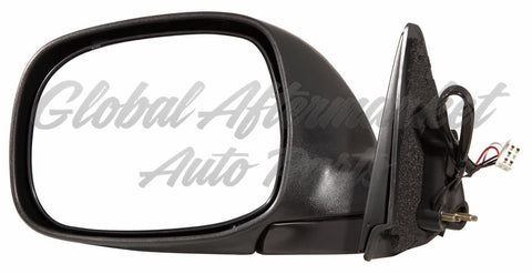 DOOR MIRROR LH POWER HTD REGULAR/ACCESS CAB SR5 MODEL CHROME
