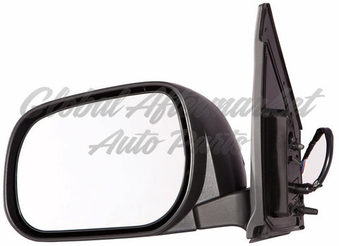 DOOR MIRROR LH POWER HTD LTD/SPORT MODEL TEXTURED