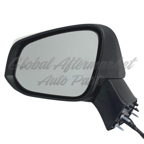DOOR MIRROR LH POWER HEATED PTM W/SIGNAL/BLIND SPOT