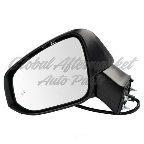 DOOR MIRROR LH POWER PTM HTD W/SIGNAL/BLIND SPOT/PUDDLE LAMP FITS CANADA/ JAPAN BUILT MODELS