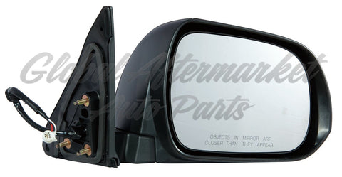 DOOR MIRROR RH POWER HTD W/O PUDDLE LAMP BASE/SPORT MODEL