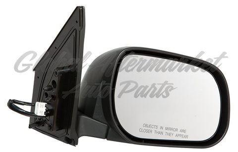DOOR MIRROR RH POWER HTD W/SIGNAL JAPAN BUILT PTM