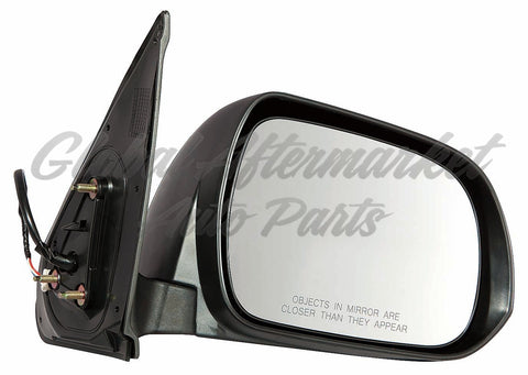 DOOR MIRROR RH POWER PTM W/O TURN SIGNAL