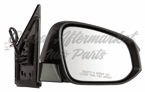 DOOR MIRROR RH POWER HTD W/SIGNAL W/O BLIND SPOT PTM