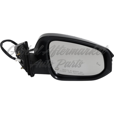 DOOR MIRROR RH POWER PTM HTD W/BLIND SPOT/MEMORY/PUDDLE LAMP/SIGNAL