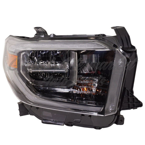 HEAD LAMP RH LED DRL W/SMOKED LENS HQ
