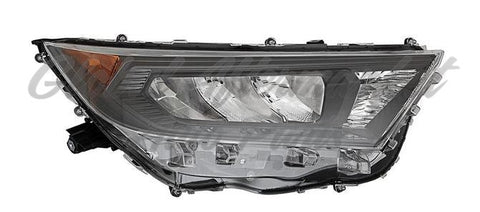 HEAD LAMP RH LED W/BLACK HOUSING JAPAN BUILT FITS LE / HYB CAPA