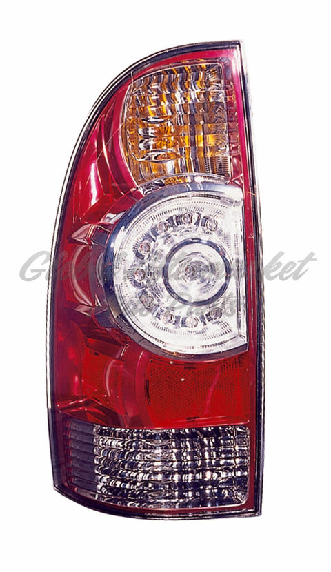 TAIL LAMP LH LED W/CLEAR CENTER LENS CAPA