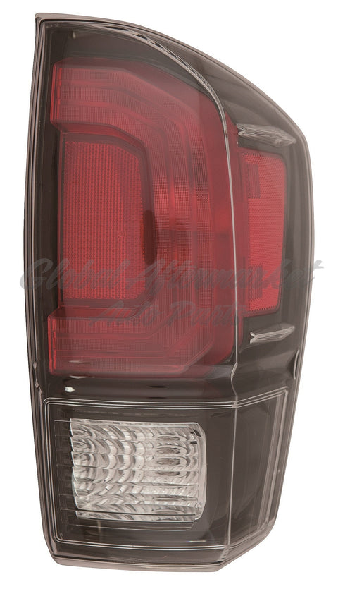 TAIL LAMP RH BLACK BEZEL CAPA