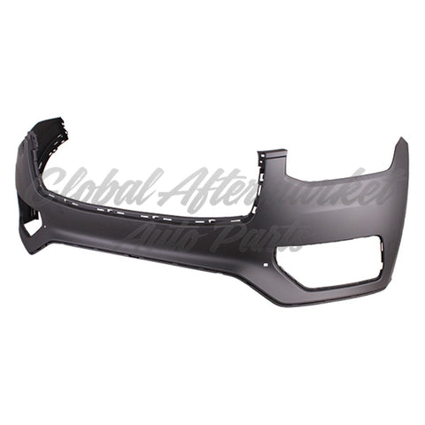 BUMPER FR W/MOLDING HOLES FOR CHROME TRIM W/O HEAD LAMP WASHER / AUTO PARK SENSOR CAPA