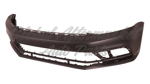 BUMPER FR PRIMED W/O SENSOR W/O WASHER EXCLUDE GLI/WOLFSBURG MODEL