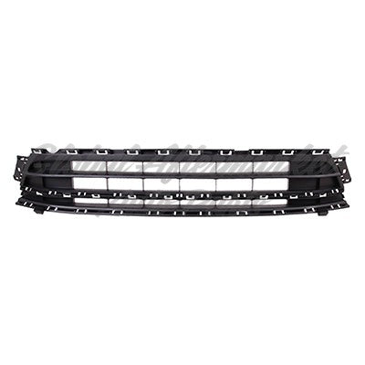 GRILLE LOWER USE W/O SENSOR TEXTURED BLACK