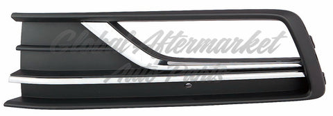 FOG LAMP BEZEL FR LH W/CHROME MOULDING W/O BLOCK HEATER