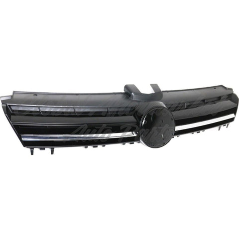 GRILLE CHROME/BLACK W/HID LAMPS