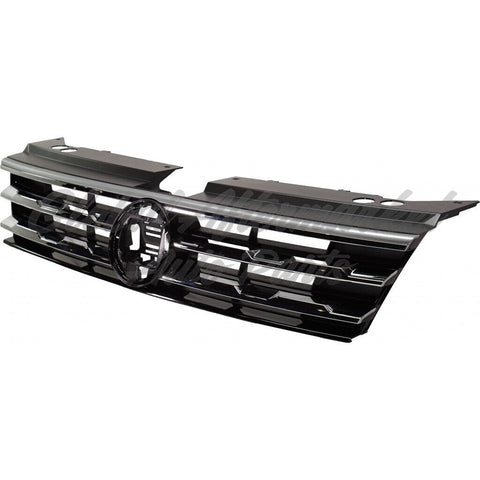 GRILLE BLACK W/CHROME TRIM/COLLISION WARNING W/O R-LINE CAPA