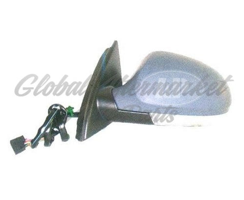 DOOR MIRROR LH POWER HTD W/PUDDLE LAMP PTM