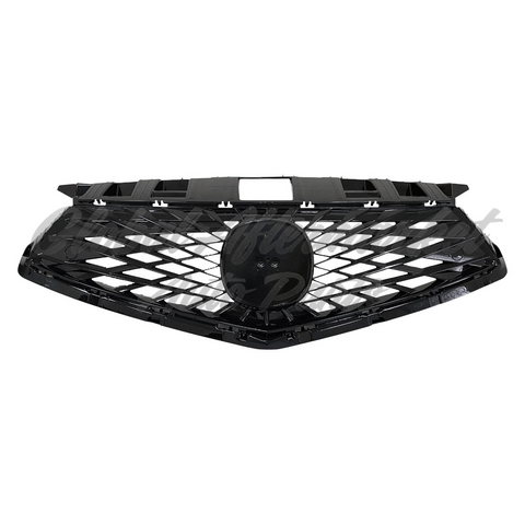 GRILLE FR PTD GLOSS BLACK W/O SENSOR