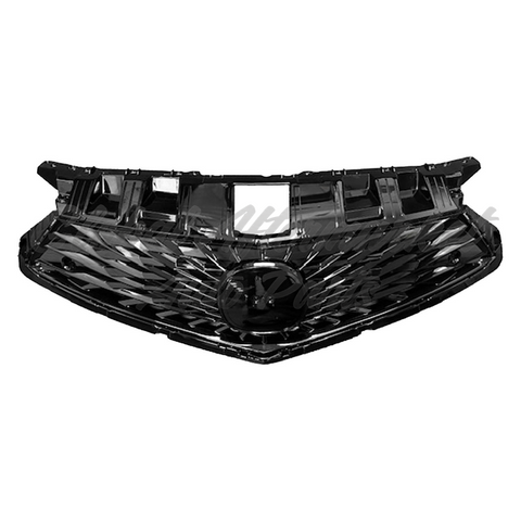 GRILLE FR PTD GLOSS BLACK W/ SENSOR