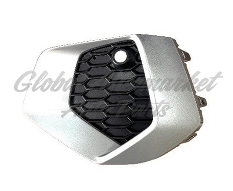GRILLE LOWER FR LH BLACK W/ SILVER FRAME EXCLUDE PROGRESSIVE / TECHNIK
