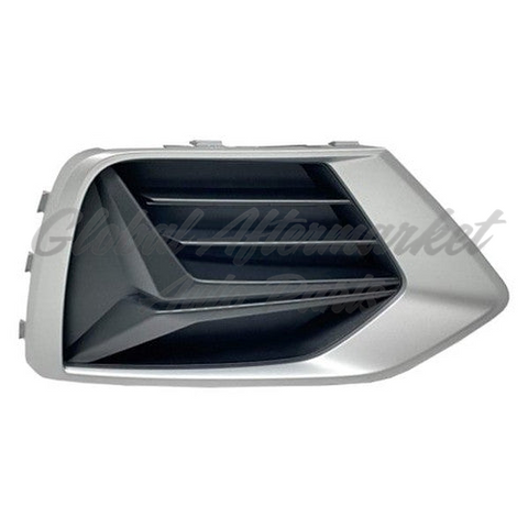 GRILLE LOWER FR RH TEXTURED BLACK W/GLOSS ARGENT EXCLUDE S-LINE