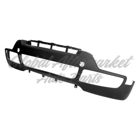 BUMPER FR MATTE-BLACK W/O M PKG