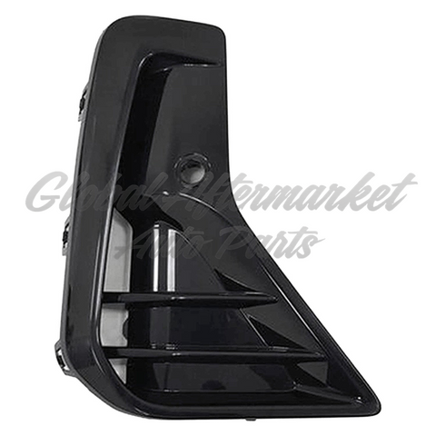 BUMPER AIR DUCT RH GLOSS BLACK W/ SENSOR/ M-SPRT
