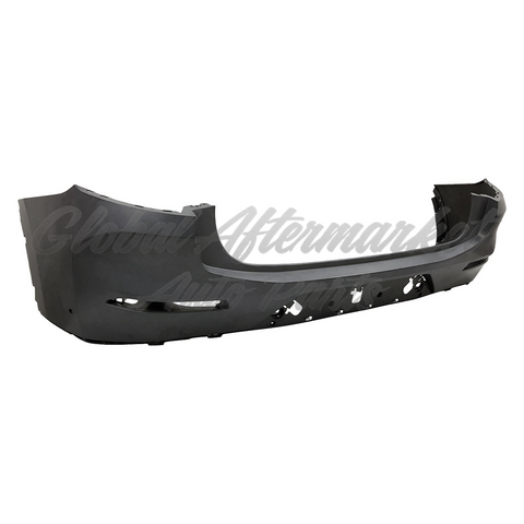 BUMPER RR PRIMED W/2 PARK ASSIST SENSOR W/O M-PKG