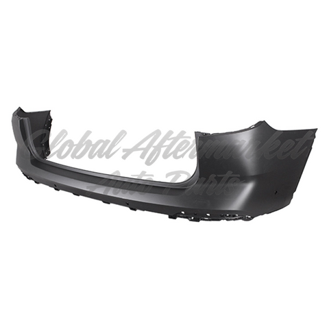 BUMPER RR UPPER PRIMED W/PARK ASSIST SENSOR W/O M-PKG CAPA
