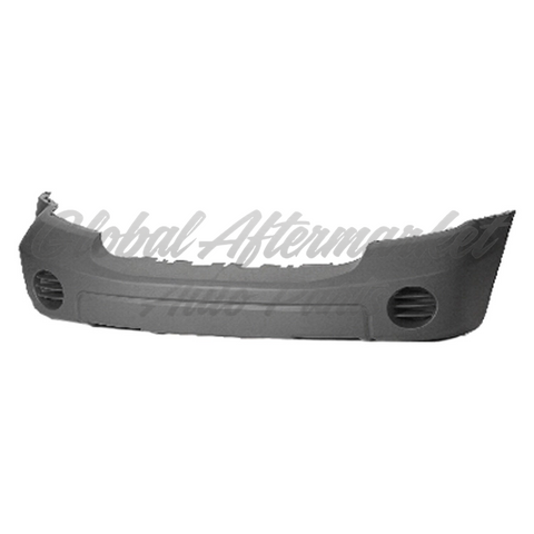 BUMPER FR BLACK W/O FOG/ TOW HOOK
