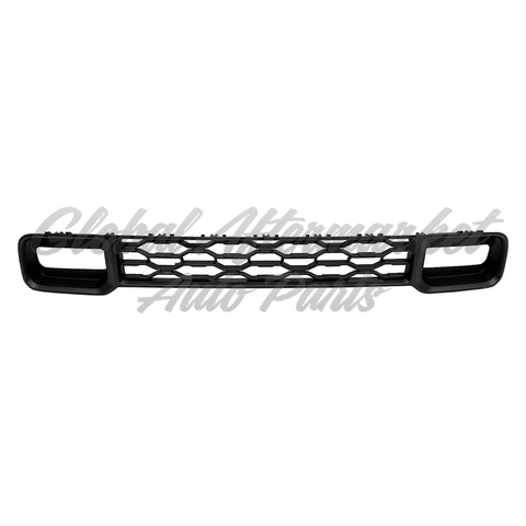GRILLE LOWER FR TEXTURED BLACK W/TOW HOOK W/O PARK ASSIST SENSOR