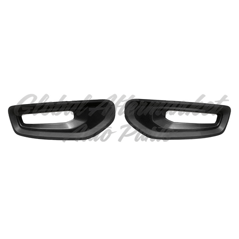 FOG LAMP BEZEL SET FR (LH/RH) TEXTURED BLACK W/O SENSOR FOR REBEL/ TRX