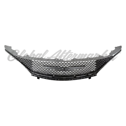 GRILLE FR MATTE BLACK MESH STYLE W/ CAMERA EXCLUDE HYB MODELS