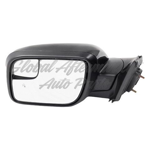 DOOR MIRROR LH HTD POWER PTM W/ POWER FOLD / BLIND SPOT / SIGNAL