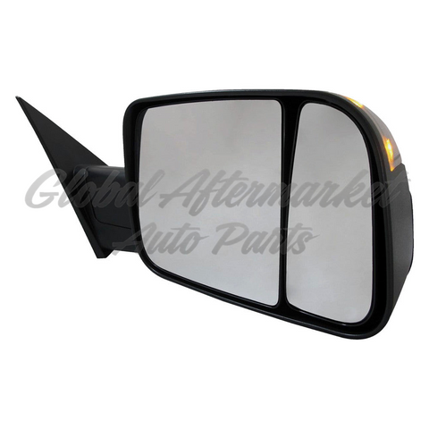 DOOR MIRROR RH POWER HTD UPPER GLASS W/PUDDLE LAMP/SIGNAL