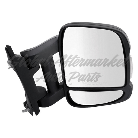 DOOR MIRROR RH POWER HTD W/ SIGNAL / MANUAL FOLD TEXTURED