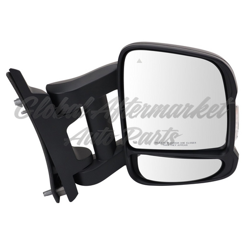 DOOR MIRROR RH HTD POWER MANUAL FOLD TEXTURED W/ SIGNAL/ BLIND SPOT